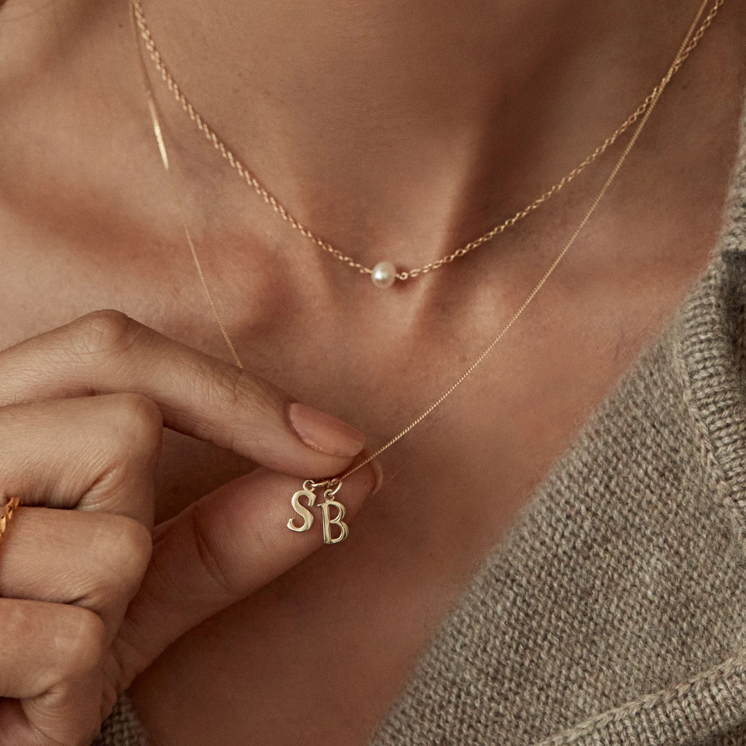 Gold Single Pearl Choker - Image 10