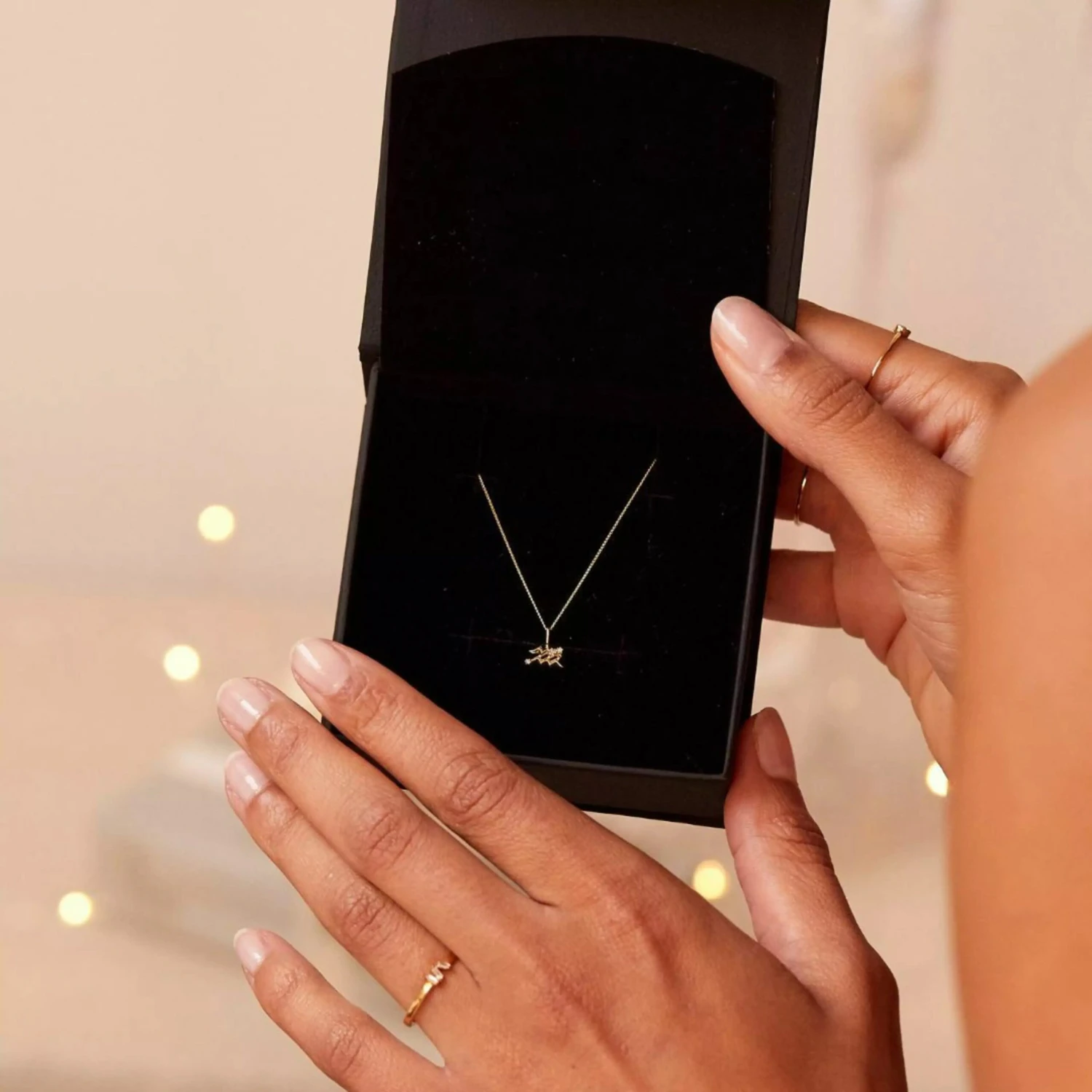 Solid Gold Genuine Diamond Individual Zodiac Charm - Image 19