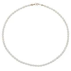 Gold Seed Pearl Choker