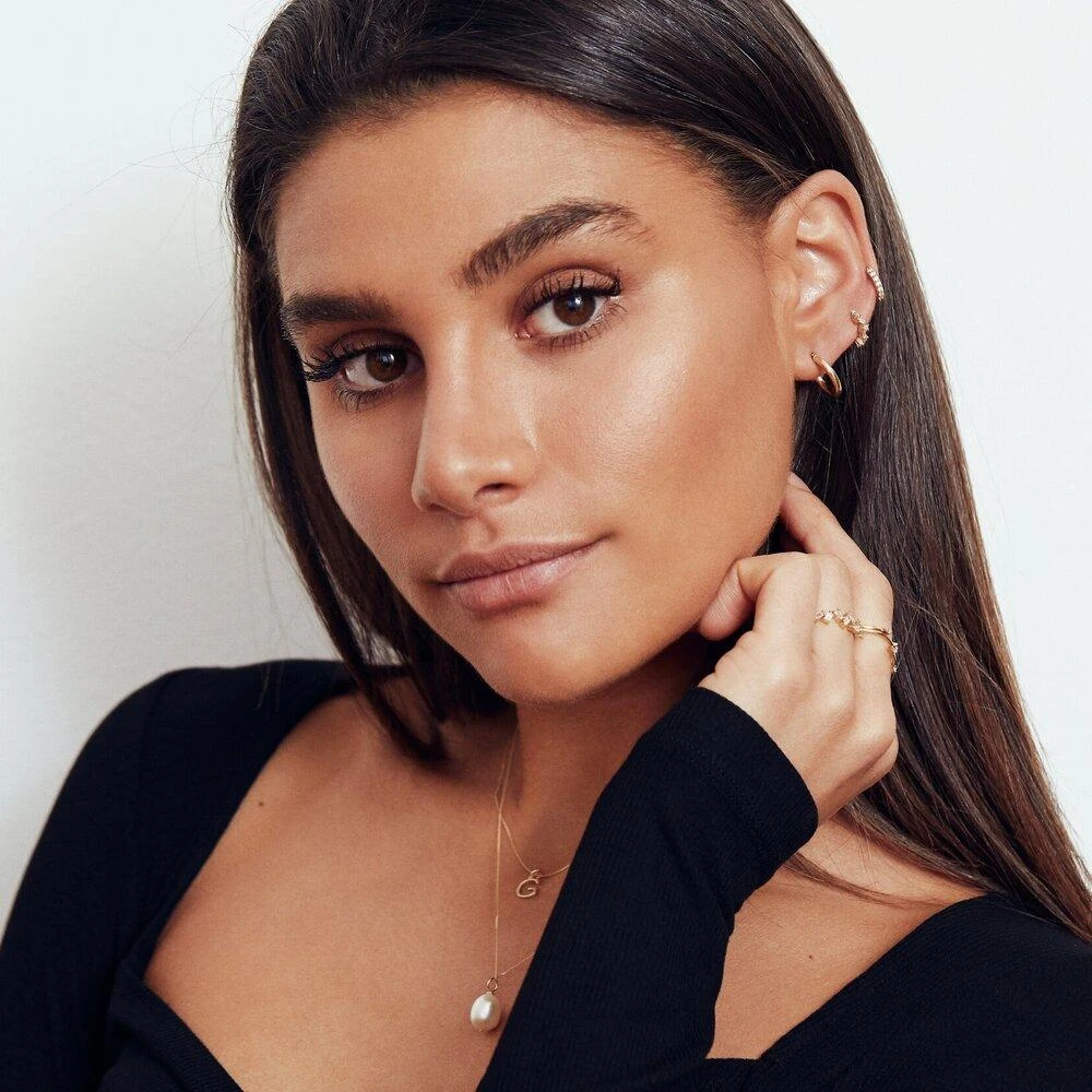 White Gold Large Single Pearl Necklace - Image 7