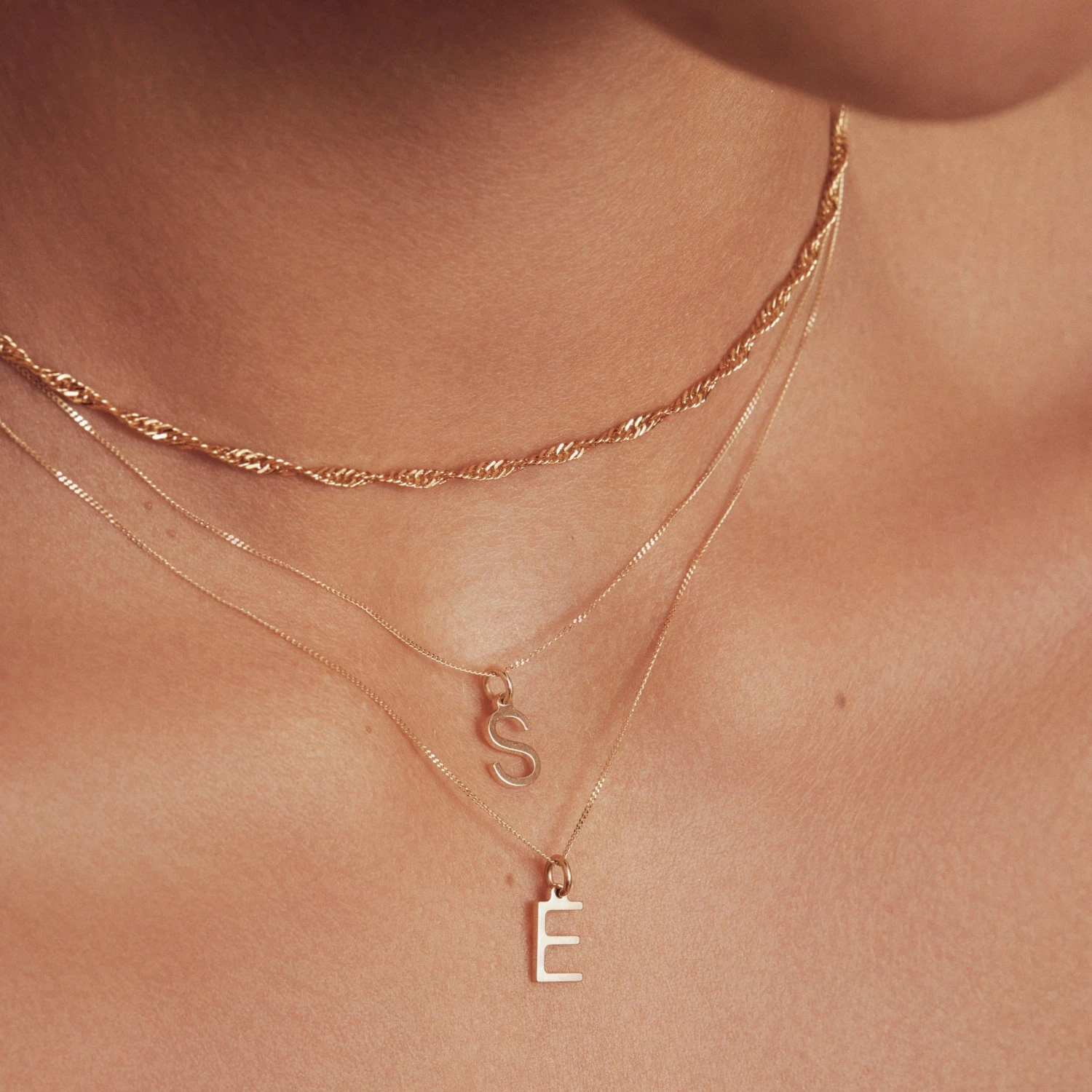 Silver Twisted Rope Chain Necklace - Image 5