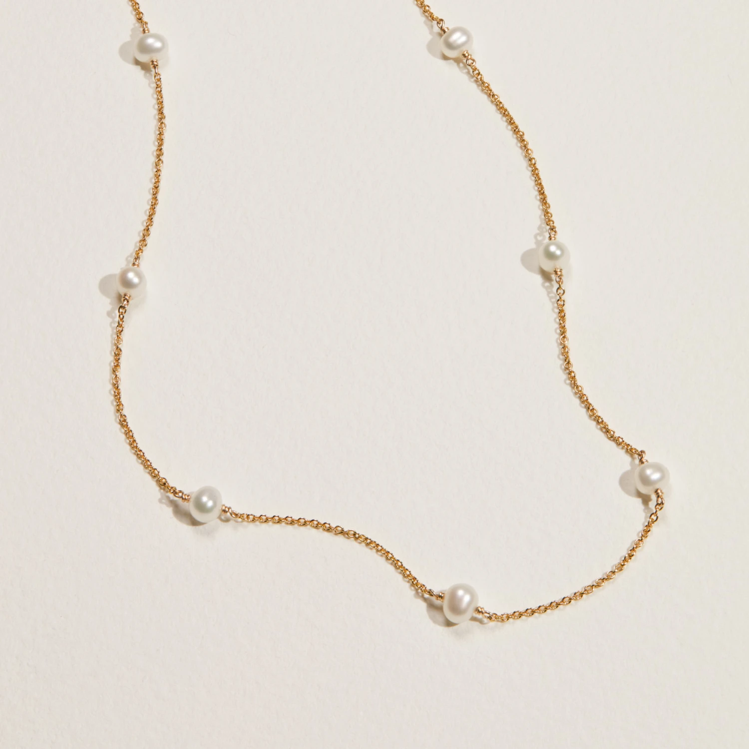 Gold Ten Pearl Choker - Image 5