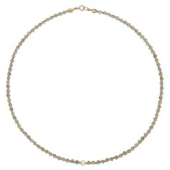 Gold Labradorite Gemstone Choker