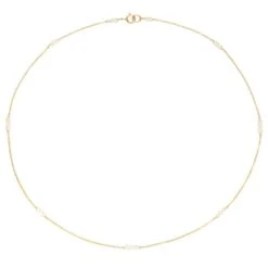 Gold Mini Pearl Choker