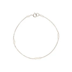 Silver Mini Pearl Bracelet