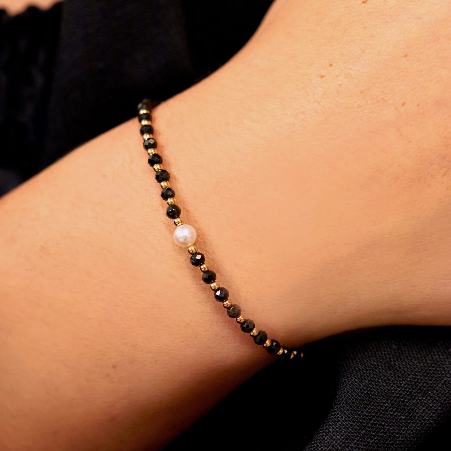 Silver Spinel Gemstone Bracelet - Image 2