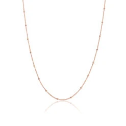 Rose Gold Satellite Chain Necklace