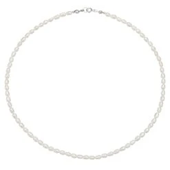 Silver Seed Pearl Choker